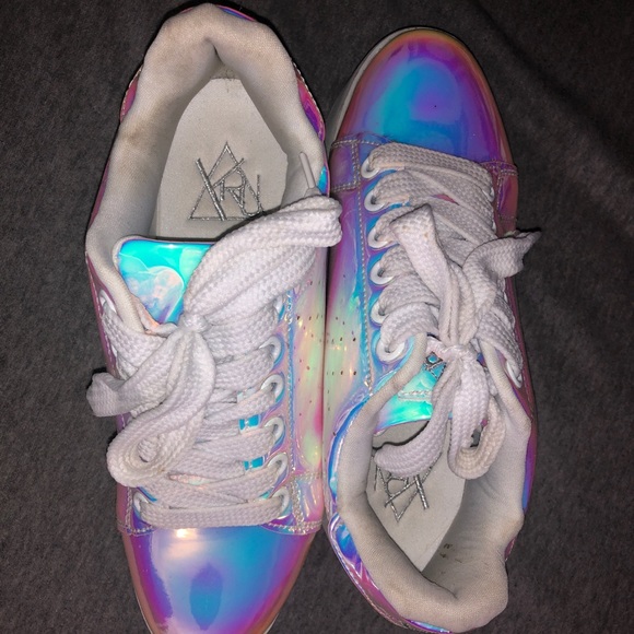 YRU platform shoe iridescent - Picture 2 of 4